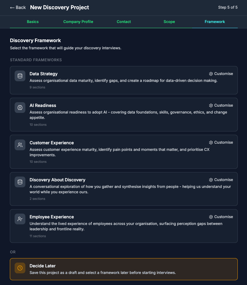 Interview invitation email template with customisable messaging